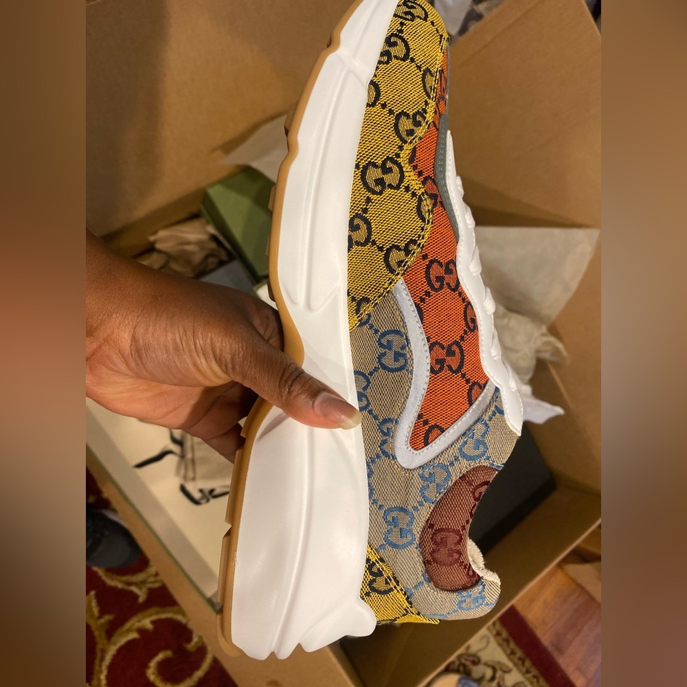 Gucci gg multicolored sneakers